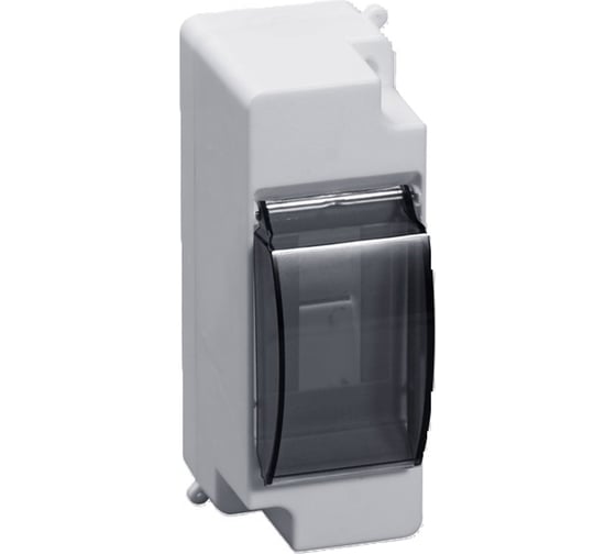 Изображение товара Бокс для автоматических выключателей U-plast на 2 модуля, с прозрачной крышкой, 90 шт 400-010пк