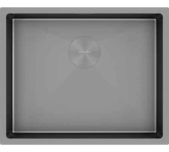 Изображение товара Мойка Paulmark нерж. сталь NEXT 54 UNI, матовый серый, 540x440мм, 1.2мм PM215444-MG