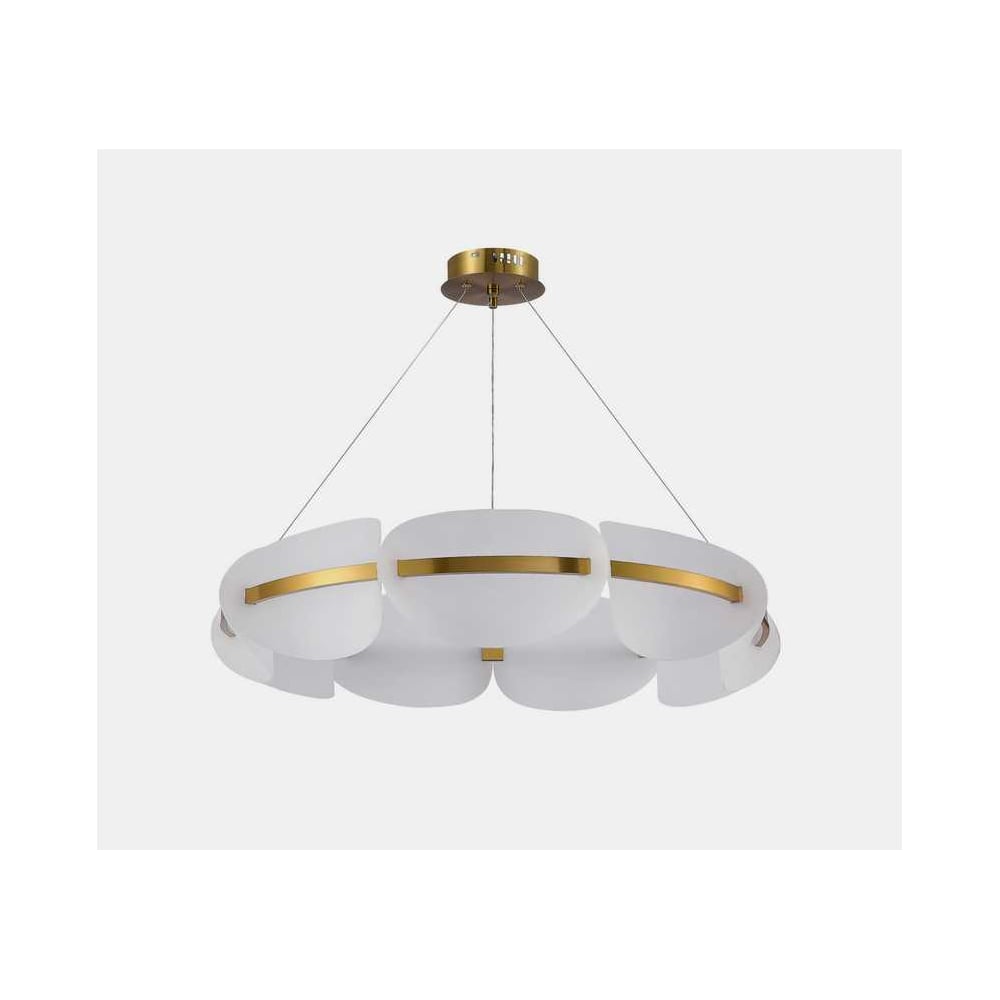 Изображение товара Люстра подвесная ST LUCE 80 см LED Золотистая белая модерн SL1304.203.56