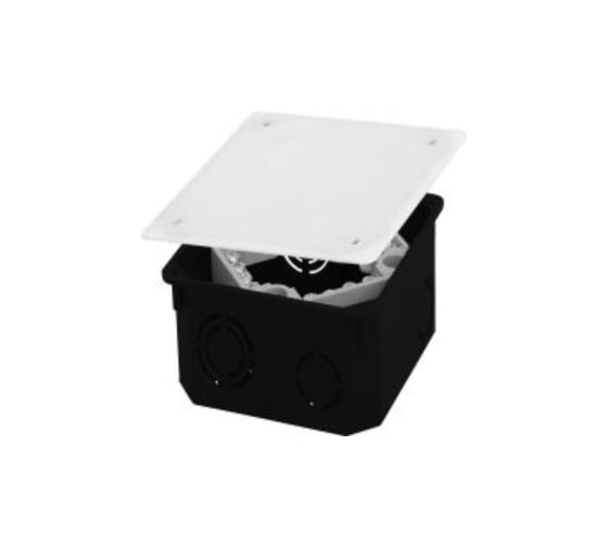 Изображение товара Коробка распаячная U-plast для подштукатурного монтажа с клеммником и крышкой УПрк 100/50.2.1. (60 шт) 010-022