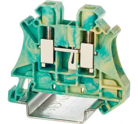 Изображение товара Зажим для заземления DKC TEC.6/O желто-зеленый 6 кв.мм TUR-6-PEDIY