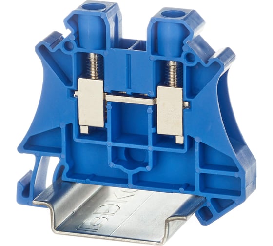 Изображение товара Проходной зажим DKC CBC.6(Ex)i, синий 6 кв.мм TUR-6-BUDIY