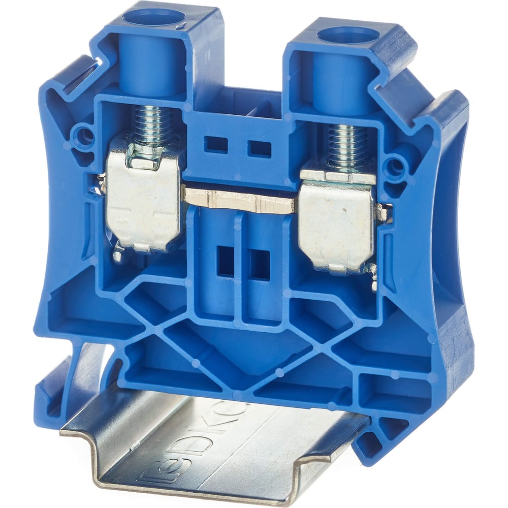 Изображение товара Проходной зажим DKC CBC 16(Ex)i синего цвета для сечения 1.5-25 мм²