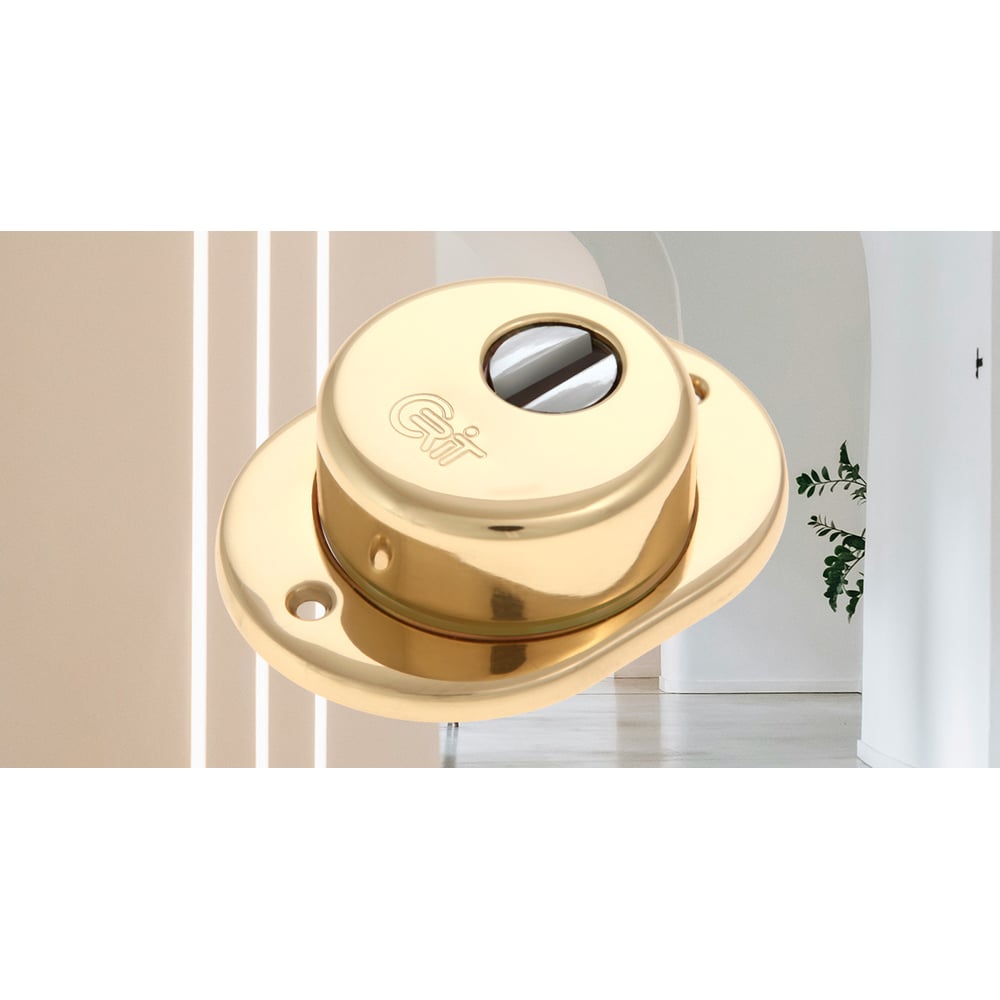 Изображение товара Броненакладка CRIT Бн-25-Лб 00527 для евроцилиндра Надежная защита двери