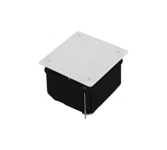 Изображение товара Коробка распаячная U-plast для полых стен с металлическими лапками и крышкой УПрк 110/45.2.2. (72 шт) 020-008