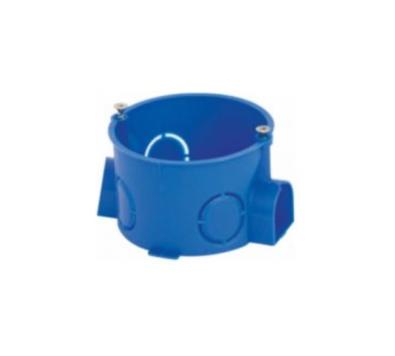 Изображение товара Коробка установочная U-plast приборная облегченная со стыковочными узлами и винтами УПп 60/40.1.1. (200 шт) 010-002