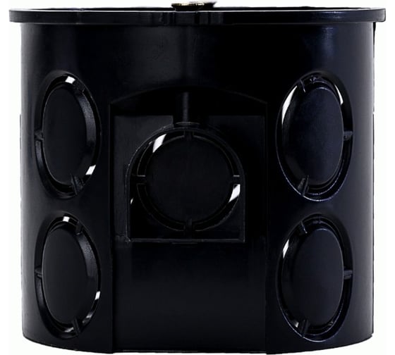 Изображение товара Коробка установочная U-plast приборная со стыковочными узлами и винтами УПп 68/60.1.1. (160 шт) 010-060