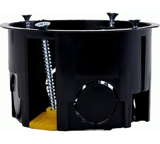 Изображение товара Коробка установочная U-plast приборная для полых стен с пластмассовыми лапками УПп 68/45.1.2. (200 шт) 020-012