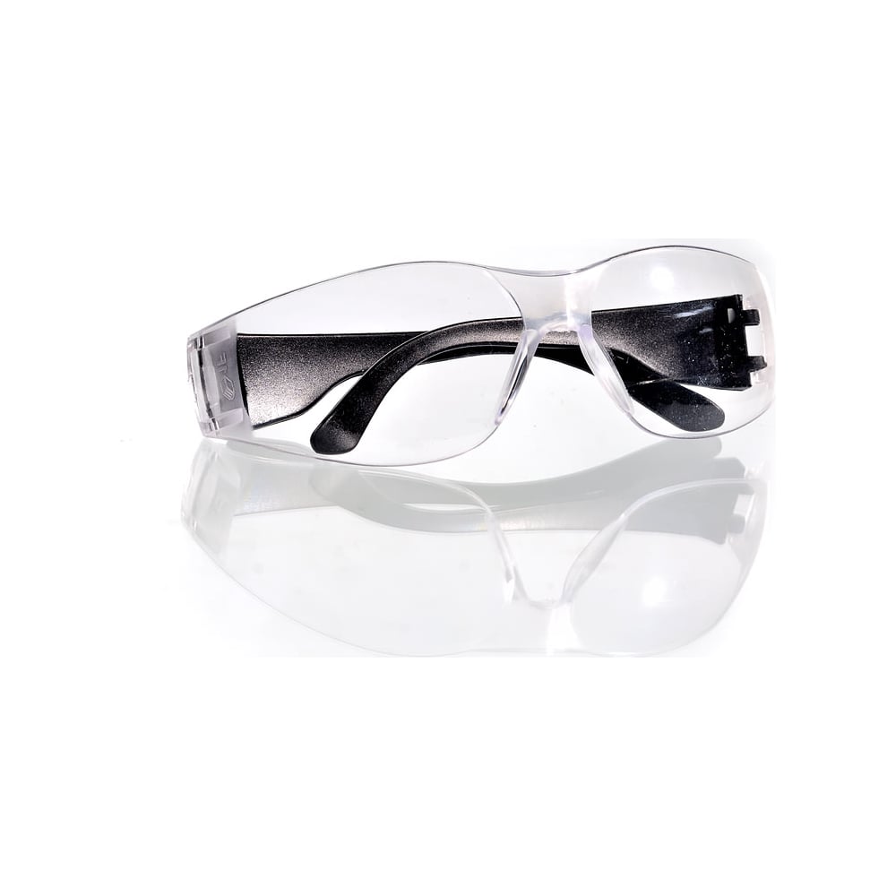 Защитные прозрачные открытые очки ЕЛАНПЛАСТ очки защитные открытые dexter 13511lmd прозрачные с возможностью носки корригирующих очков