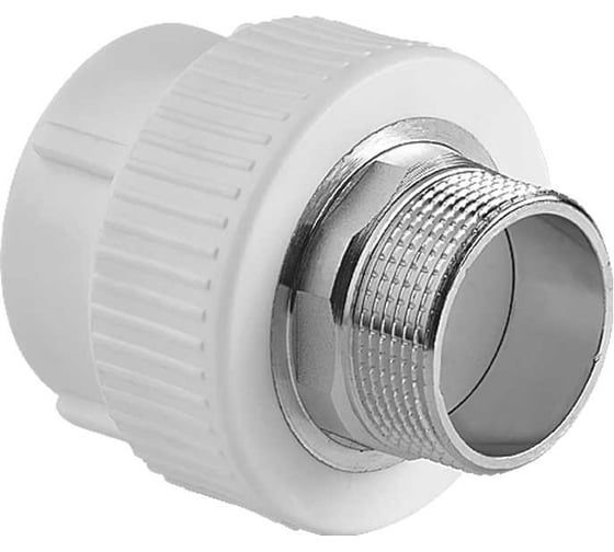 Изображение товара Муфта комбинированная TEBO PPR 32x1" НР под ключ 015020708