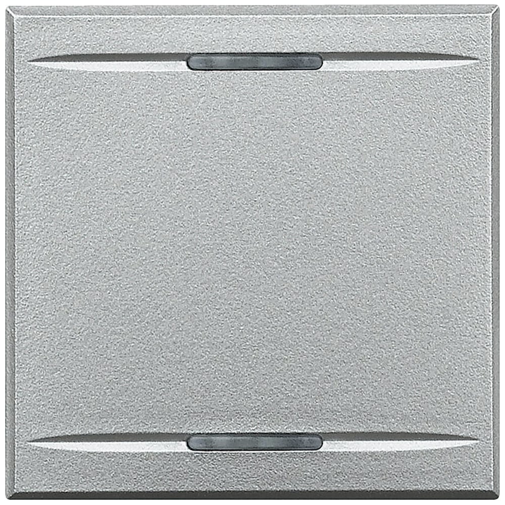 Изображение товара Клавиши Legrand Axolute без символа 2 модуля алюминий HC4911/2