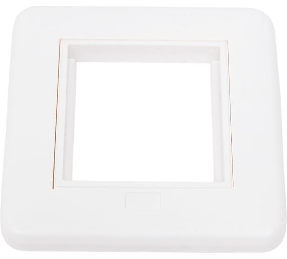 Изображение товара Комплект рамка+суппорт на 1 механизм Simon К45, настенный мини-блок, белый KR245-9