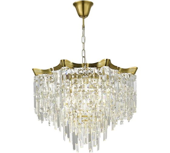 Изображение товара Светильник подвесной ST LUCE Латунь/Прозрачный E14 10*60W SL1659.303.10