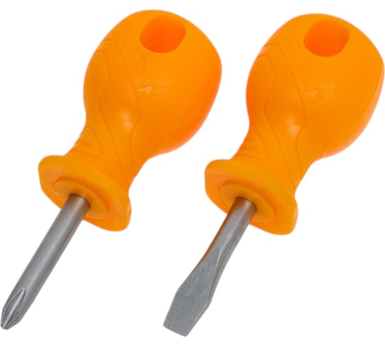 Изображение товара TOLSEN Набор отверток 2 шт, SL/PH, 40Cr, пласт. маслостойкая рукоятка GRIPro 20734