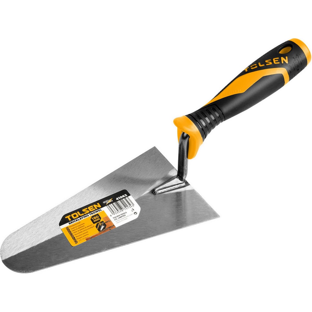 Изображение товара Кельма бетонщика TOLSEN 180 мм сталь двухкомпонентная рукоятка GRIPro