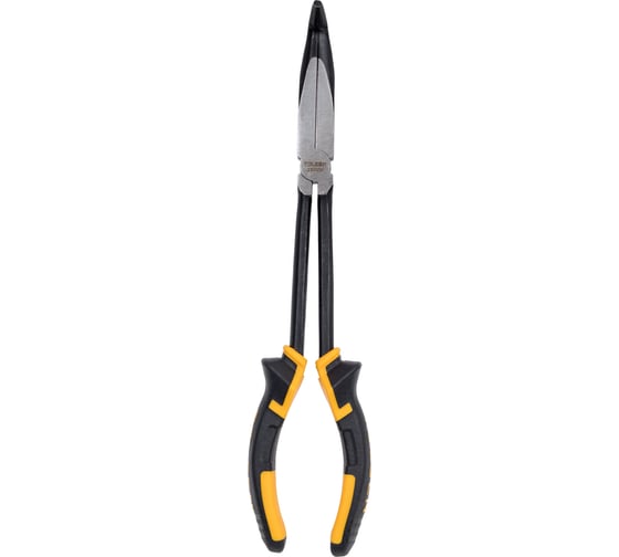 Изображение товара Длинногубцы TOLSEN изогнутые 90 280 мм, удлиненные двухкомп. рукоятки 10292