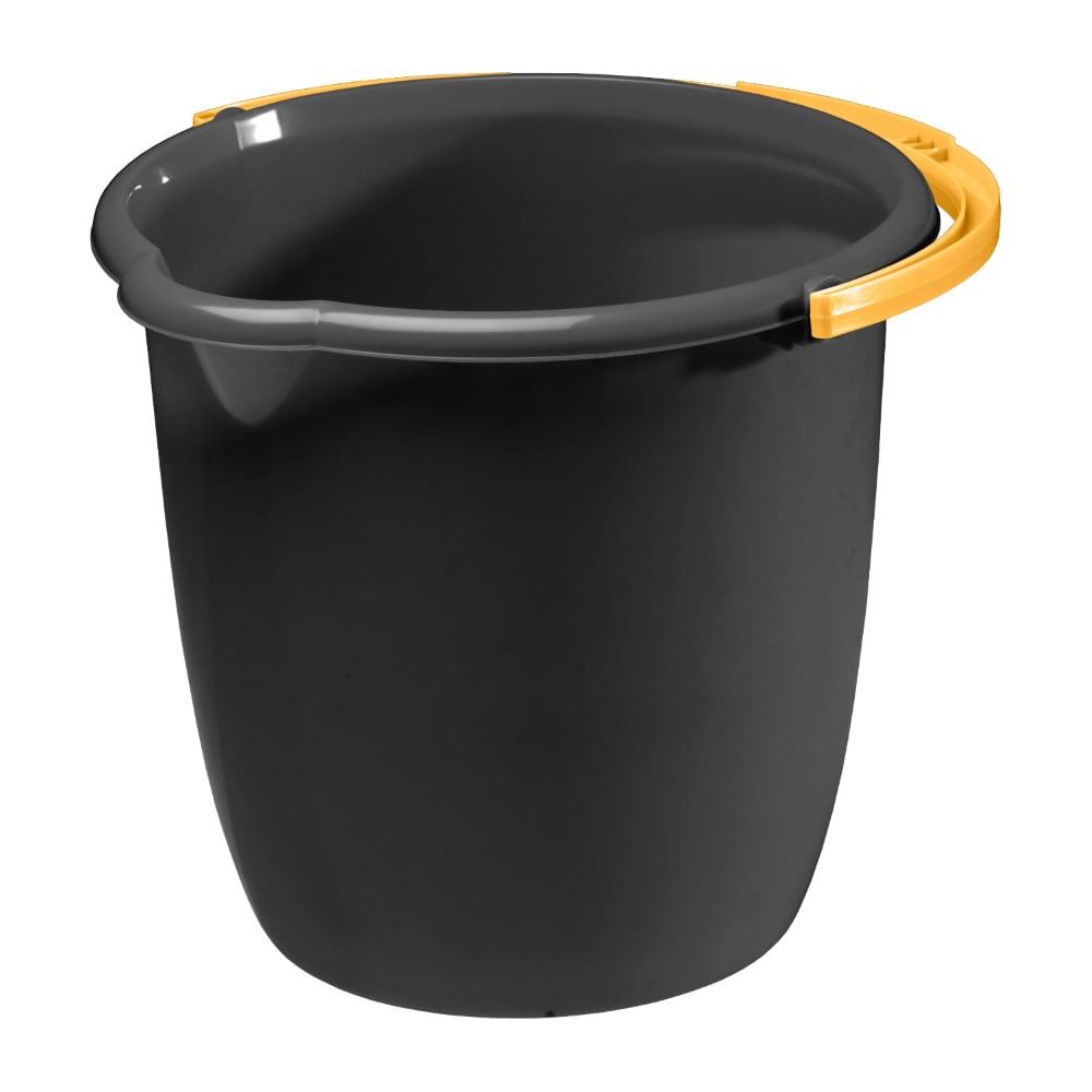 Изображение товара Ведро Бытпласт 10 л (Темно-серый) 431258515