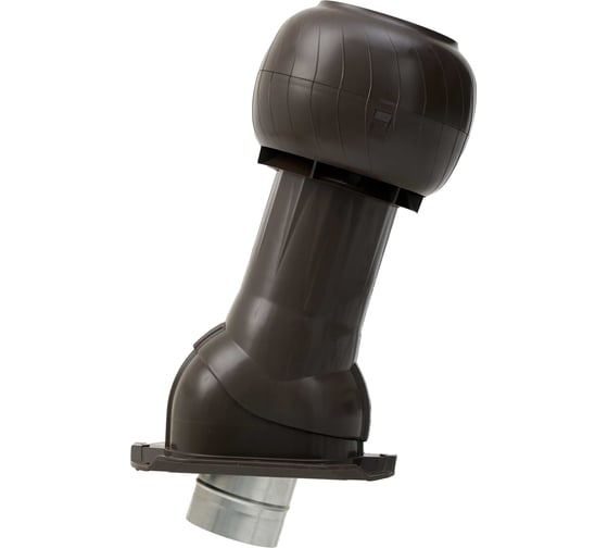 Изображение товара Комплект кровельный вентиляции для кровли из металлопрофиля Gervent Static С20, темно-коричневый КП20ДС/темкор