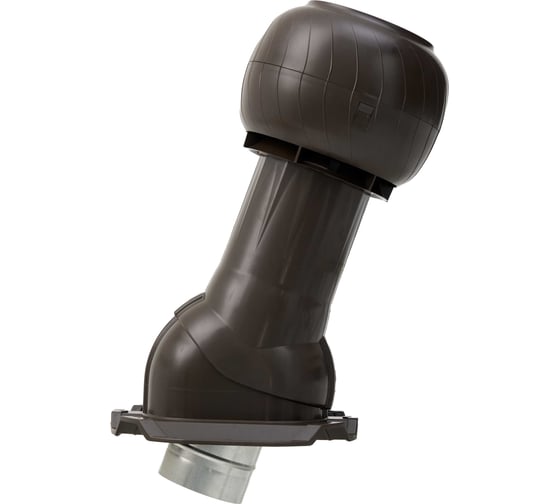 Изображение товара Комплект кровельный вентиляции для кровли из металлопрофиля Gervent Static С21, темно-коричневый КП21ДС/граф КП21ДС/темкор