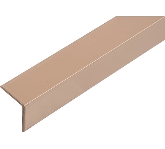 Изображение товара Уголок самоклеящийся алюминиевый ALBERTS бежевый, 17,8x18x1,8x2000 мм 432270