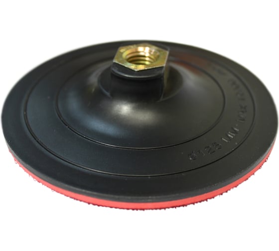 Изображение товара Опорный диск для кругов на липучке Orientcraft самозацепляемый 125 мм, М14, тонкая подошва 501.02