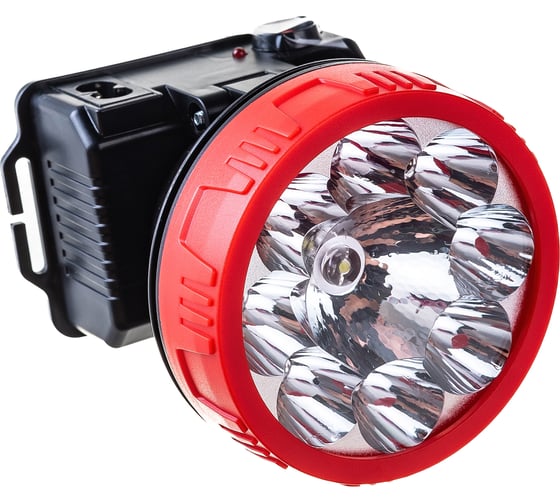 Изображение товара Фонарь Navigator 14 448 NPT-H21-ACCU налобный 9LED 1Вт, 2 режима Li-ion 0,9Ач 14448