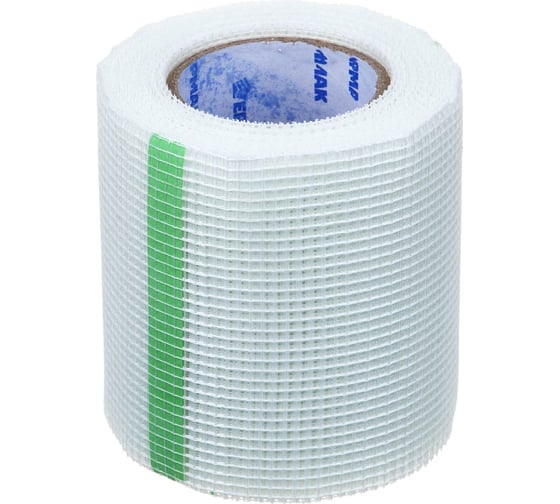 Изображение товара Серпянка стеклотканевая самоклеящаяся ЕРМАК сетчатая армирующая лента, 100 мм, 20 м 446-056