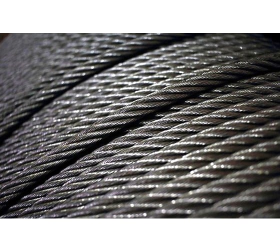 Изображение товара Канат стальной ПРОММЕТАЛЛ ГОСТ 2688-80 ф 8.3 мм. Г-В-Н-Р, А1, 500 м.пог. КС0830Г268800БП000180-014-500Б