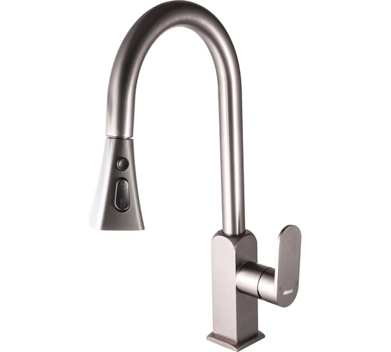 Изображение товара Смеситель для кухни Ekko темно-серый E6003-21