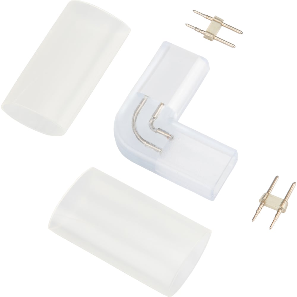 Изображение товара L-коннектор Neon-Night 8x16мм для гибкого неона двухсторонний