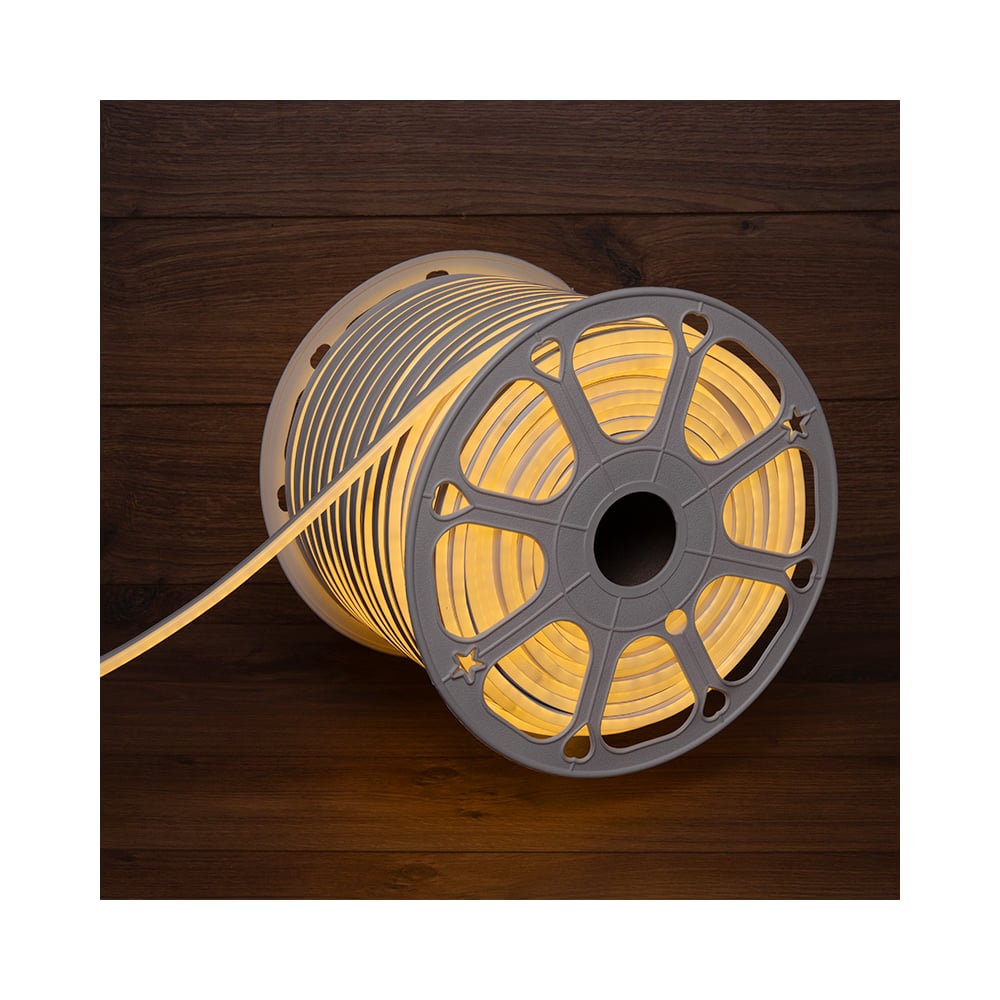 Изображение товара Гибкий неон NEON-NIGHT SMD 8x16 мм, 50 м, теплый белый свет