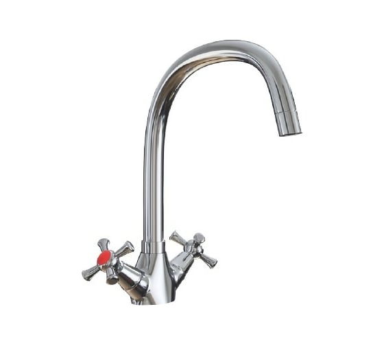 Изображение товара Смеситель для кухни Mixline 1/2 керамика, высокий излив, NEW без подводки ML10-032 529850