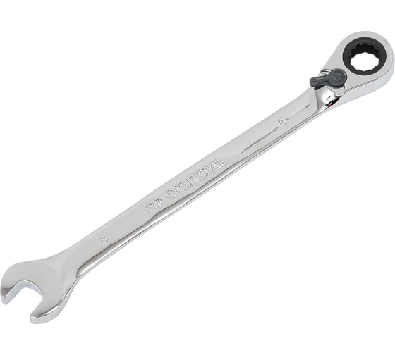 Изображение товара Комбинированный трещоточный реверсивный ключ Mundial 8 мм 1058.080-9