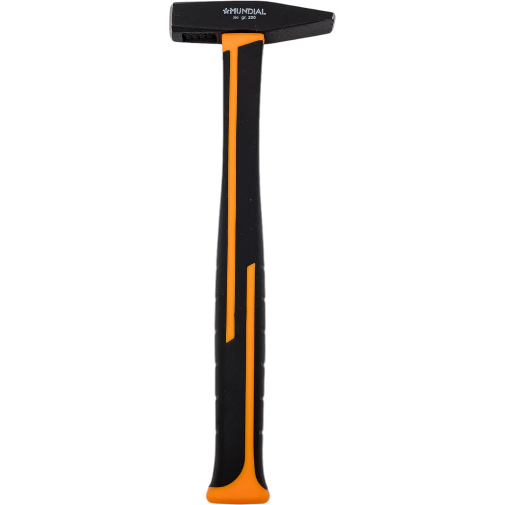 Изображение товара Молоток слесарный Mundial 200 гр с двухкомпонентной рукояткой