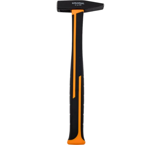Изображение товара Молоток слесарный Mundial с двухкомпонентной обрезиненной рукояткой, 200 гр 0380.020-9