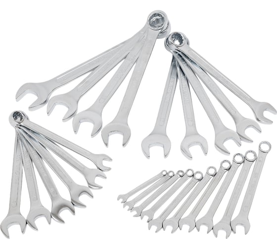 Изображение товара Набор комбинированных ключей Mundial 6- 32 мм, 25 шт. 1031.250