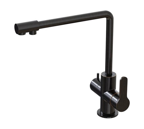 Изображение товара Смеситель для кухни Mixline бронза, подключение к фильтру 35k MLSS-03201 543618