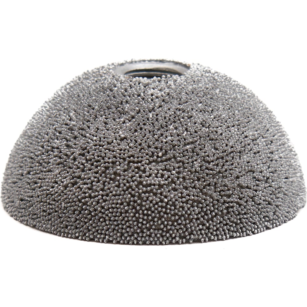 Полусфера шероховальная Ø44.4x19 мм, AH 3/8"-24 thread, 170 Grit Rossvik NS100