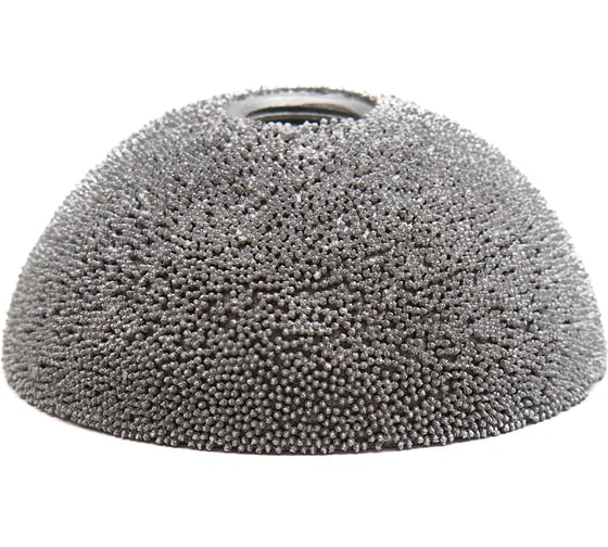 Изображение товара Полусфера шероховальная Ø44.4x19 мм, AH 3/8"-24 thread, 170 Grit Rossvik NS100