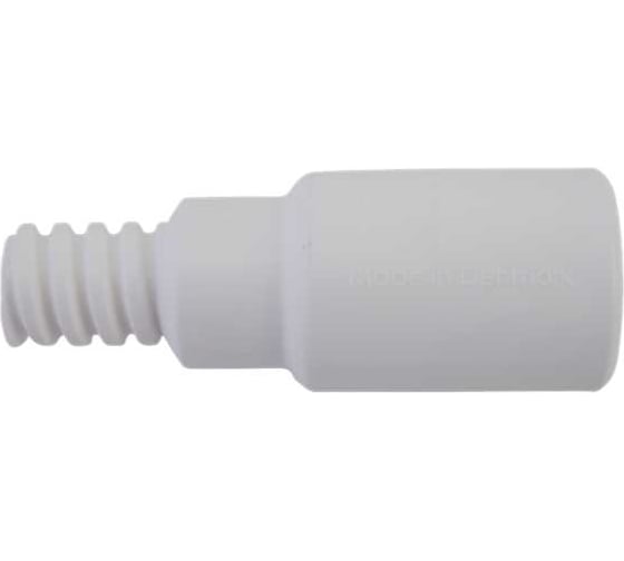 Изображение товара Переходник, водопроводный Vikan, D25 мм, 85 мм, белый 29955