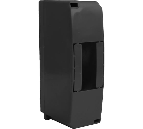 Изображение товара Бокс для автоматических выключателей U-plast на 2 модуля, с прозрачной крышкой, черный, 90 шт 400-010Чпк