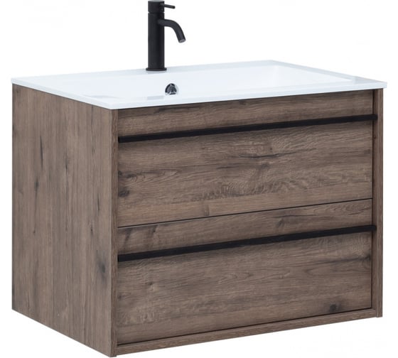 Изображение товара Тумба Aquanet Lino 70 Дуб Веллингтон 00253911