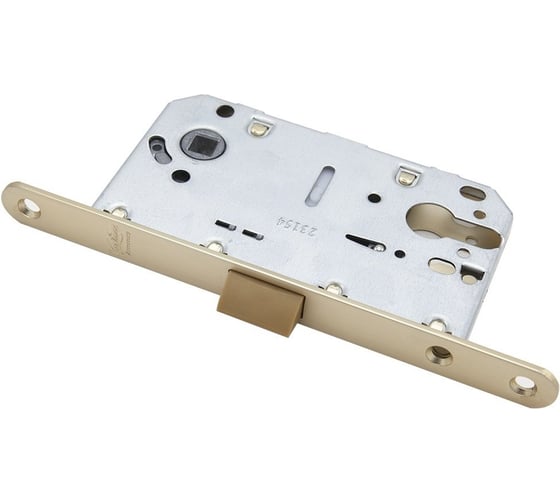 Изображение товара Замок под цилиндр Вантаж пластиковый, сатин золото P85SG