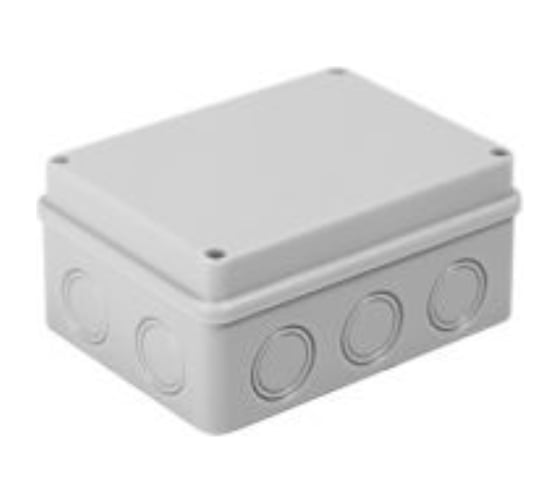 Изображение товара Коробка распаячная пылевлагозащитная без эластичных мембранных вводов U-plast УПр 150*110/70.3.3. 28 шт 050-045