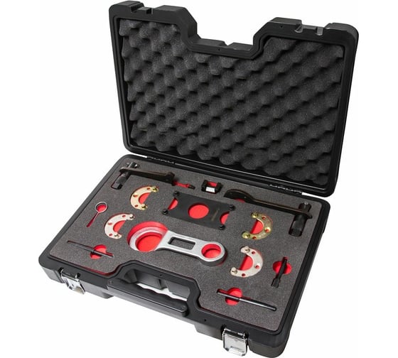 Изображение товара Набор фиксаторов для обслуживания двигателей Forsage для Rover KV6 2.0/2.5 V6, 13 предметов, в кейсе 26443 F-965G6D(26443)