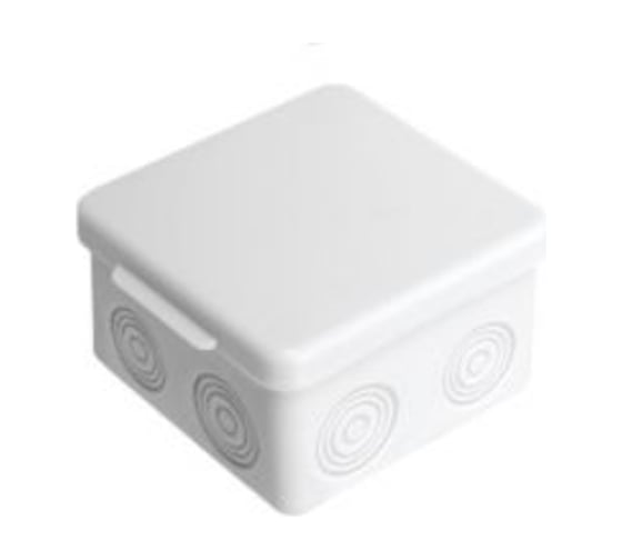 Изображение товара Коробка распаячная пылевлагозащитная без эластичных мембранных вводов U-plast УПрк 100*100/50.2.3. 60 шт 030-034