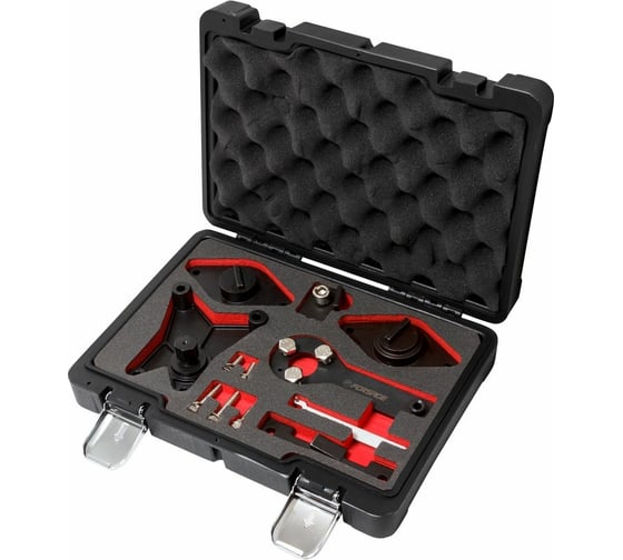 Изображение товара Набор фиксаторов для обслуживания двигателей Forsage для Alfa Romeo/Fiat/Ford 1.2 8V/1.4 16V, 12 предметов, в кейсе F-914G7D(26438)