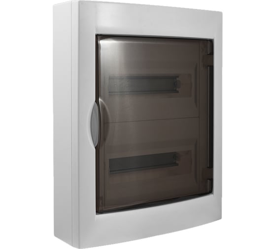 Изображение товара Бокс U-plast IP41, прозрачная дверь, 1 шт ЩРн-П-24