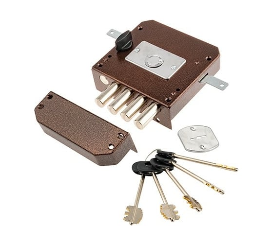 Изображение товара Замок МЕТТЭМ ЗН4 032.1.1П (5 ключей) 19754