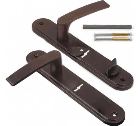 Изображение товара Комплект ручек МЕТТЭМ НР 0601 (левый медный антик) 14497